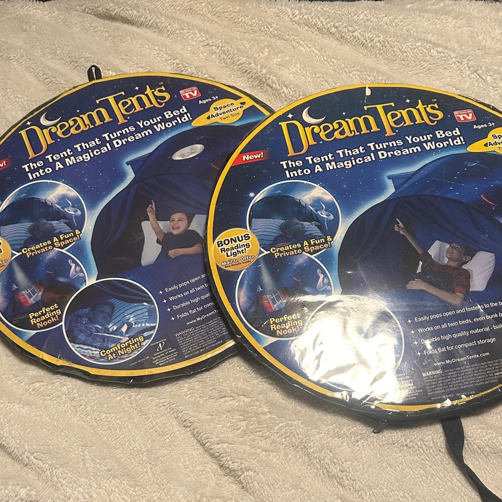 Blue Magical Bed Tent
